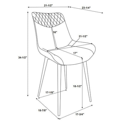 Linon August Dining Chair