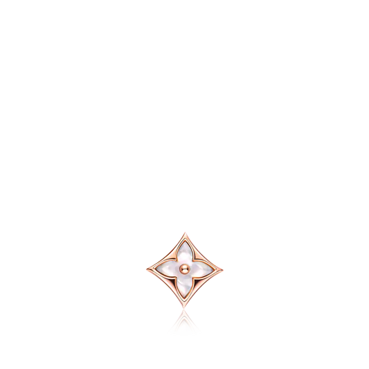 STAR MOP PINK GOLD EARRINGS