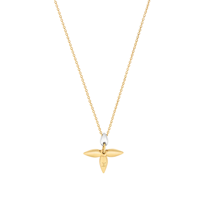 LOUISETTE PEDANT GOLD NECKLACE