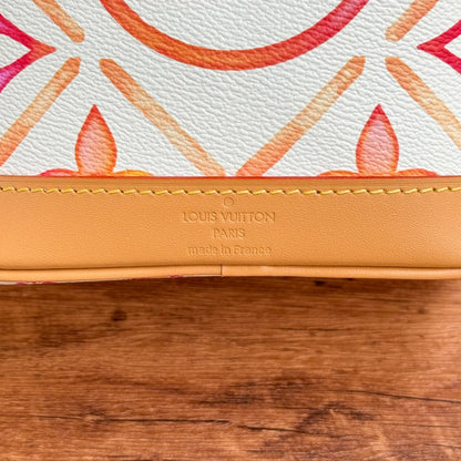 by the pool nano noe 13 coral monogram canvas