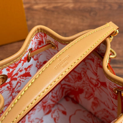 by the pool nano noe 13 coral monogram canvas